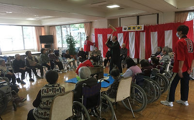 新年会　餅つき